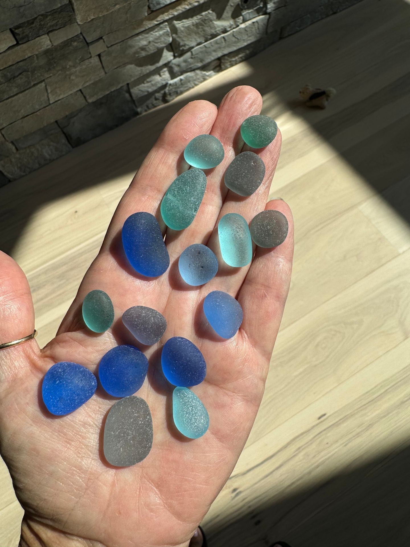 Sea glass from Spain